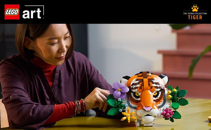 Produktbild LEGO Fauna Collection - Tiger (31217, LEGO Art)