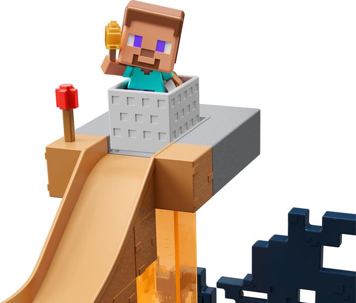Actual product image Minecraft Mini Mode Rise of the Warrior playset