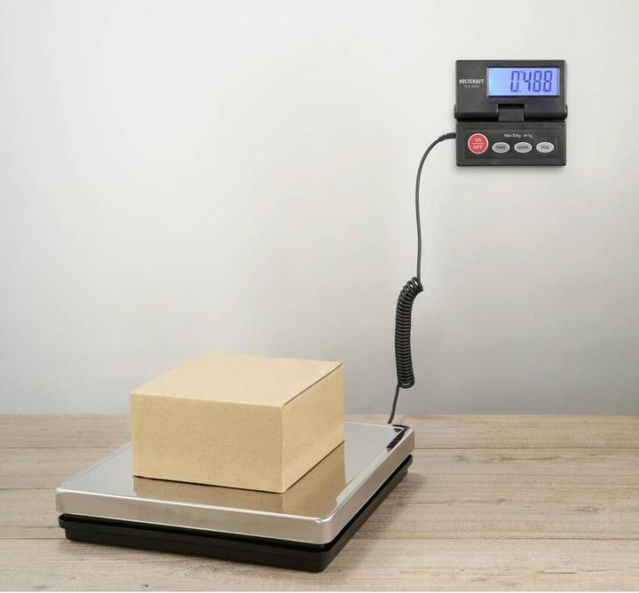 Image du produit Voltcraft PLS-205S Plattformwaage Wägebereich (max.) 50 kg Ablesbarkeit 1 g net
