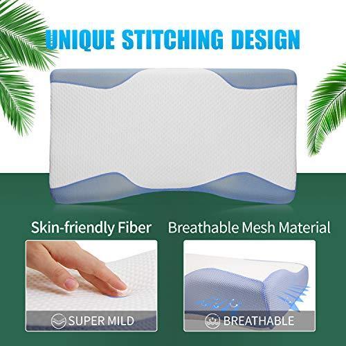 Actual product image Luxureal Neck support pillow (24 x 14 cm)