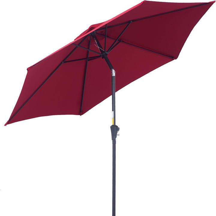 Actual product image Outsunny Parasol with hand crank (2.70 m)