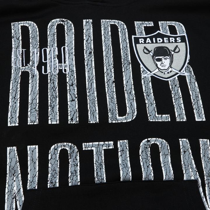 Actual product image Mitchell & Ness Fleece Hoody - NFL Oakland Raiders - S (S)