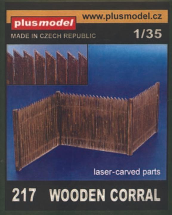 Actual product image Plus Model Real wood picket fence
