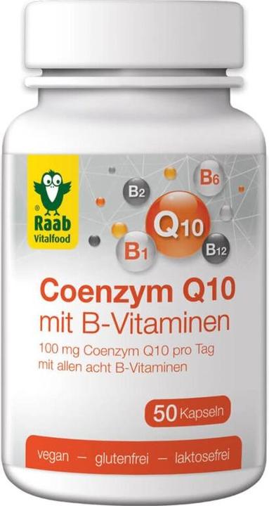 Raab Coenzym Q10 mit B-Vitaminen (50 Stück, Kapseln)