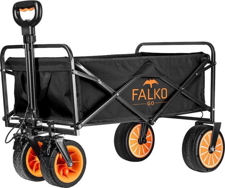 Produktbild Genius Bollerwagen elektrisch Falko Go mit Antrieb - Akkubetrieb, Tragkraft 60 kg