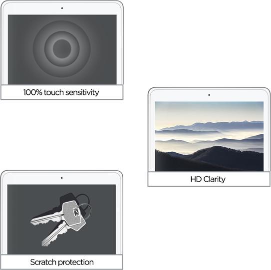 Immagine prodotto Eiger Mountain Glass Clear Tablet (1 Pezzo/i, Galaxy Tab S4 10.5 (2018))