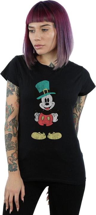 Immagine prodotto Disney Mickey Mouse Leprechaun Hat Maglietta Donna (M)
