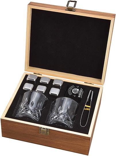 Image du produit CreaDiva Set de glaçons à whisky en acier inoxydable (3 dl, 1 x, Verre à whisky)
