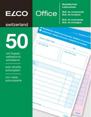 Productafbeelding Elco Kopieerblad afleverbon/bestelbon A6 4-talig 50 vel (50 x)