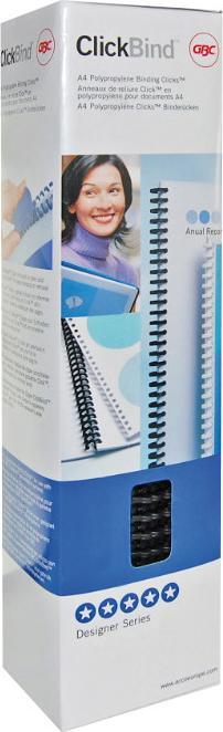 Actual product image GBC Click spine