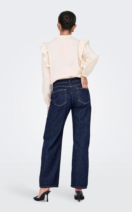 Produktbild Only ONLCOBAIN Mittlere Taille Weiter Beinschnitt Jeans Jeans mit weitem Bein (W25/L30)