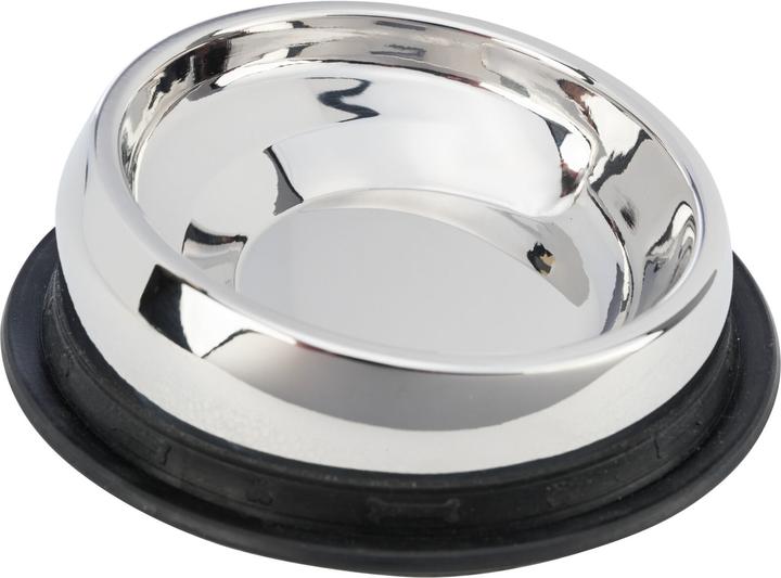 Produktbild Trixie Metallnapf, für Hunde mit kurzer Schnauze, Edelstahl (0.70 l)