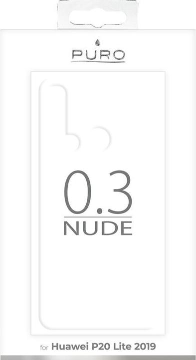 Produktbild Puro 0.3 Nude - Case for Huawei P20 Lite (2019) 6.4 inches (clear) (Huawei P20 Lite (2019))