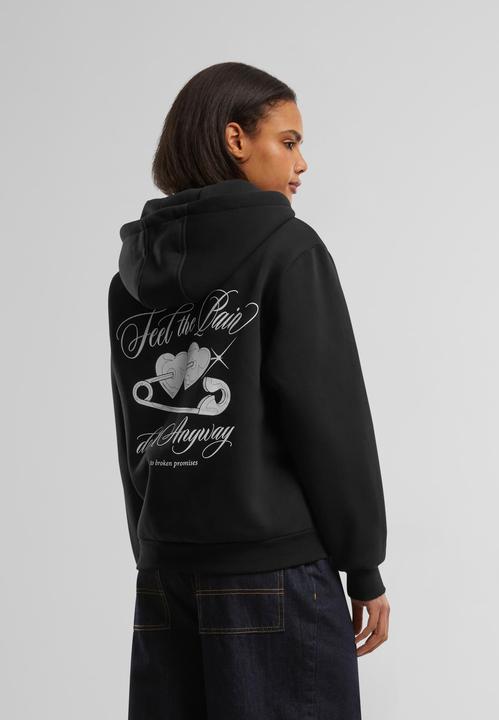 Actual product image Miss Tee Feel The Pain Ladies Fluffy Zip Hoody - 185287 (M)