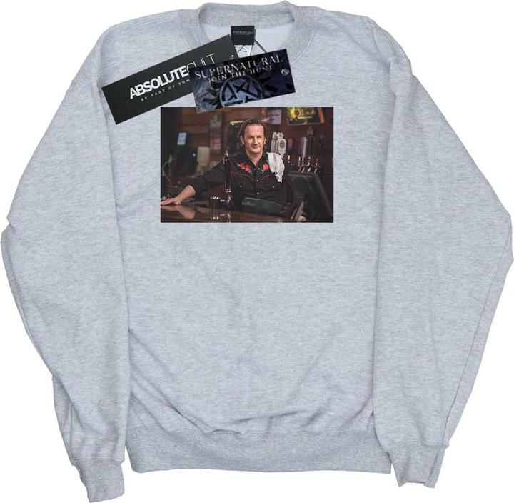 Actual product image Supernatural Womens/Ladies Gabriel's Bar Sweatshirt (M)