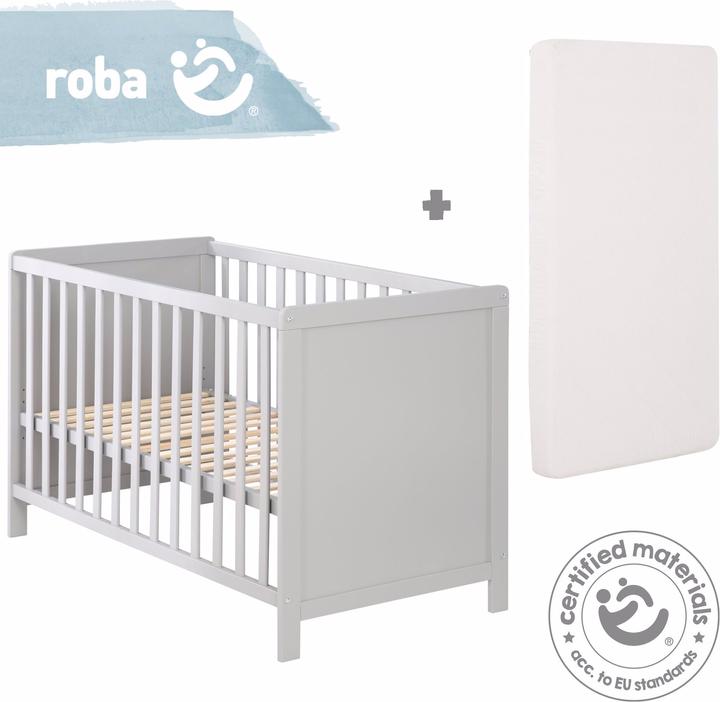 Image du produit Roba Lit d'appoint, 60 x 120 cm avec matelas