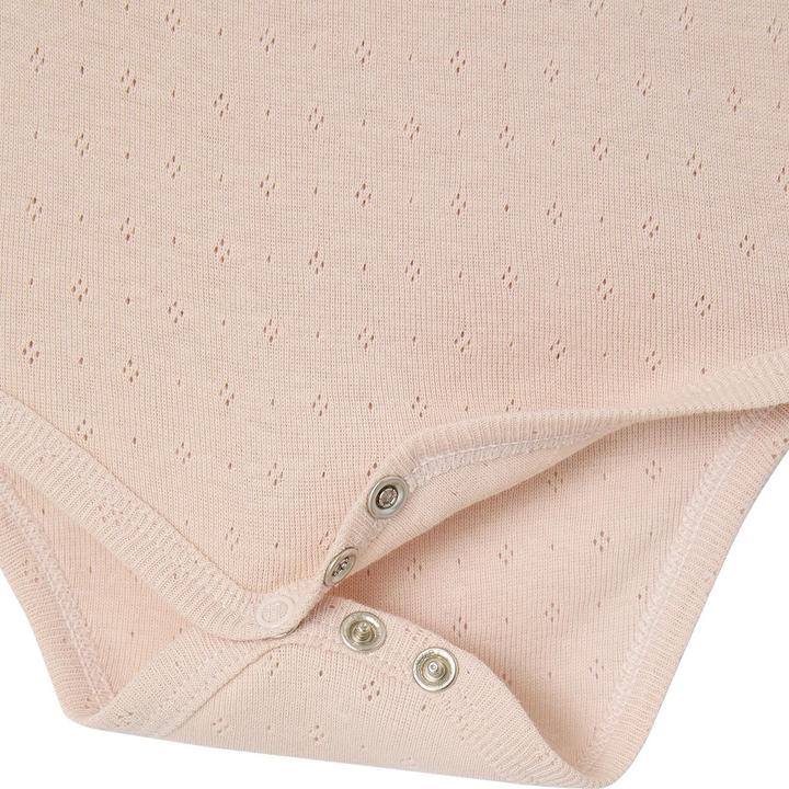 Produktbild Vertbaudet Bio-Kollektion: 2er-Pack Baby Langarmbodys mit zartem Lochmuster (86)