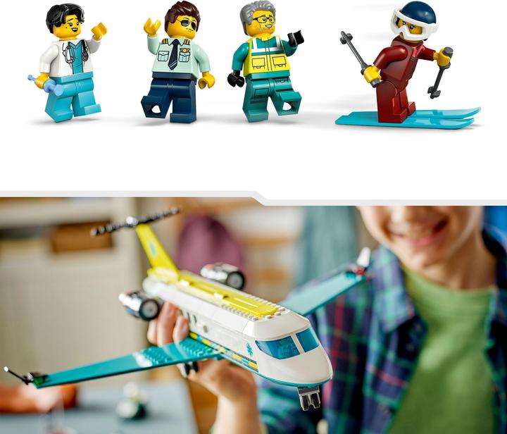 Actual product image LEGO Notfallrettungsflugzeug (60465, LEGO City)