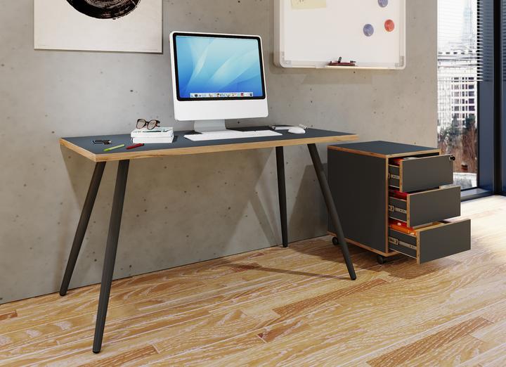Produktbild VCM Holz Schreibtisch Bürotisch Salia 138x80