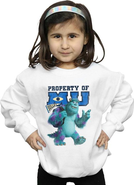 Produktbild Disney Monsters University Property Of MU Sulley Sweatshirt Mädchen (140, 146)