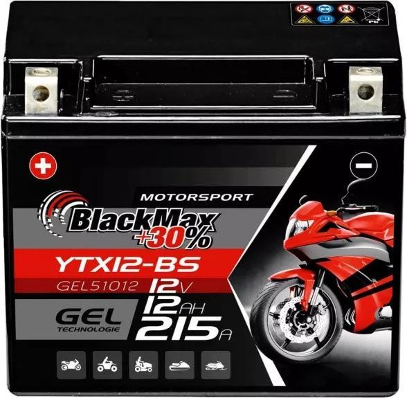 Produktbild BlackMax YTX12-BS (12 V, 12 Ah, 215 A)