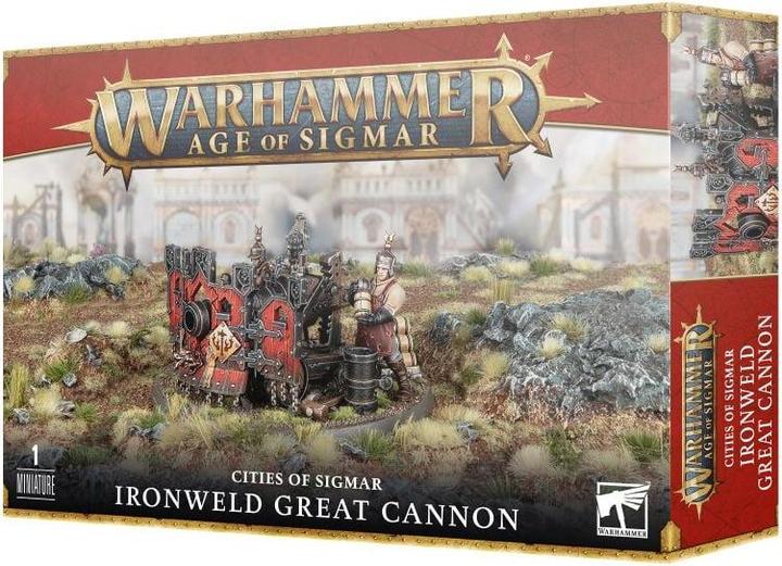 Image du produit Games Workshop Warhammer AoS - Cities of Sigmar Grand Canon d'Ironweld (Matières plastiques)