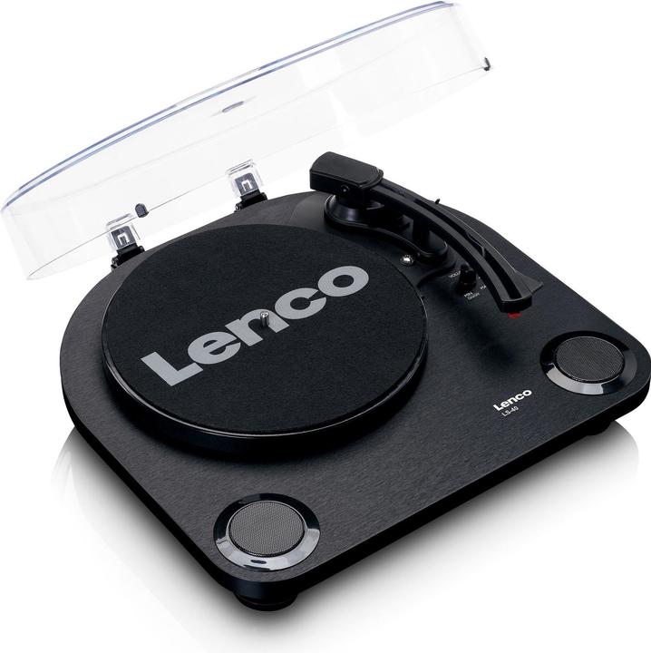Produktbild Lenco GRAMOFON LS-40BK schwarz (Halbautomatisch)