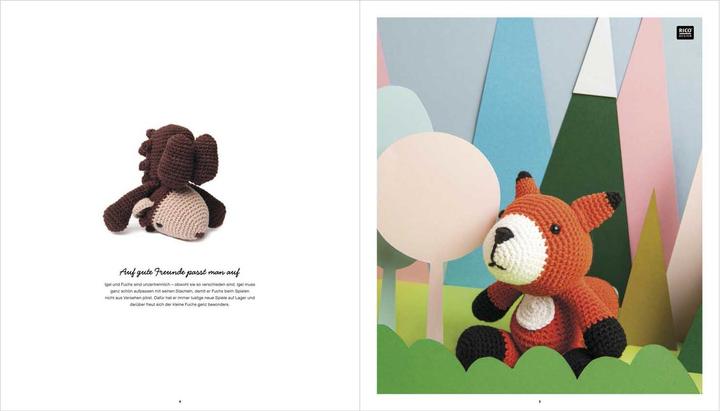 Actual product image Rico Design Manual Ricorumi Friends
