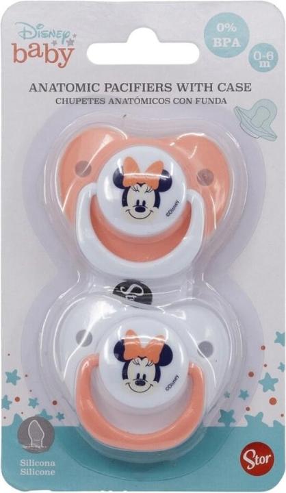 Immagine prodotto Minnie Mouse Ciuccio anatomico 2 pezzi 0-6m (Indigo dreams) (2 x, fino a 6 M.)