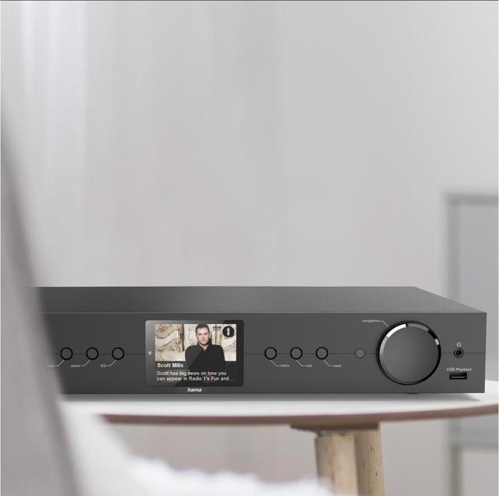 Produktbild Hama DIT2105SBTX (FM, DAB+, Internetradio, DAB, Bluetooth, WLAN, UNDOK)