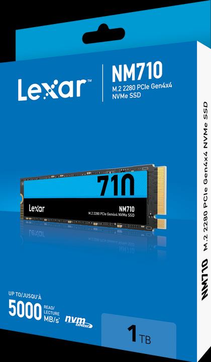 Produktbild Lexar NM710 (1000 GB, M.2 2280)