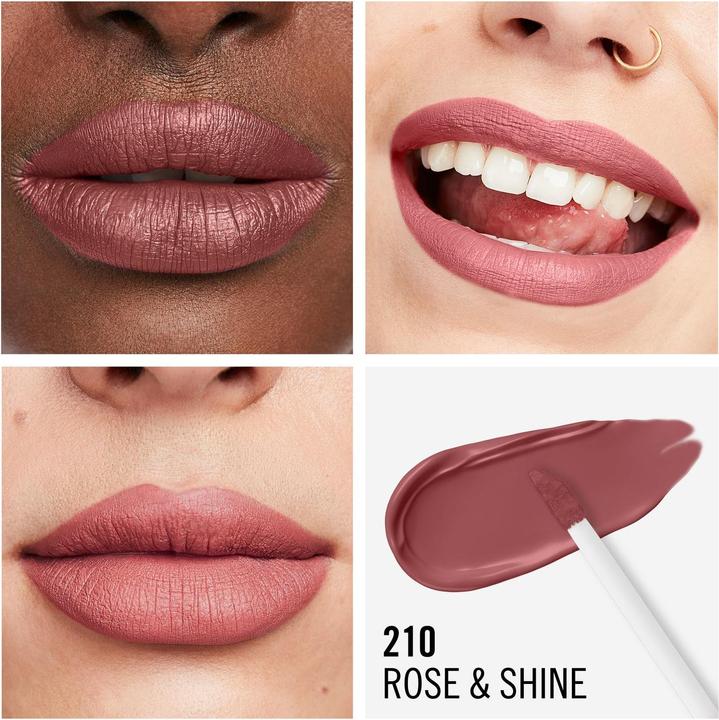 Produktbild Rimmel London Lasting Mega Matte Liquid Lip Colour (210 Rose & Shine)