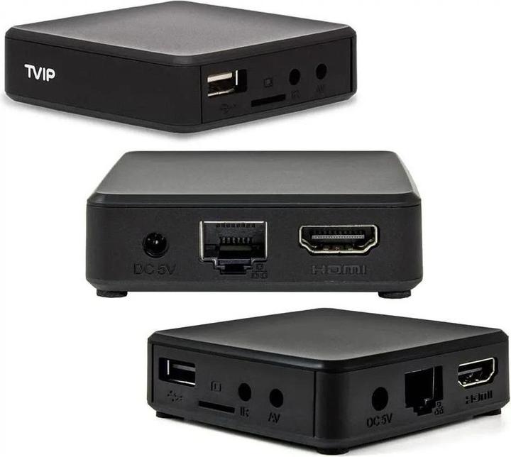 Produktbild Extralink TV-Box TVIP S-Box v.710 mit 4K HDMI Unterstützung (8 GB, Android 11)