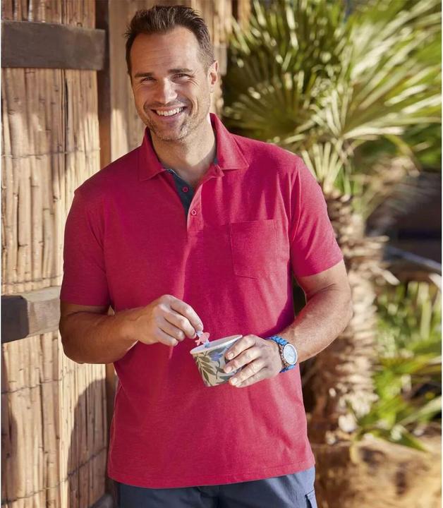 Immagine prodotto Atlas For Men Maglietta Polo Casual Uomo Misura Confezione 2 (XXL)