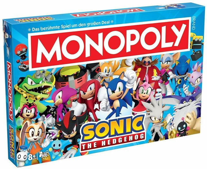 Actual product image Winning Moves Monopoly board game Sonic the Hedgehog *German version* (German)