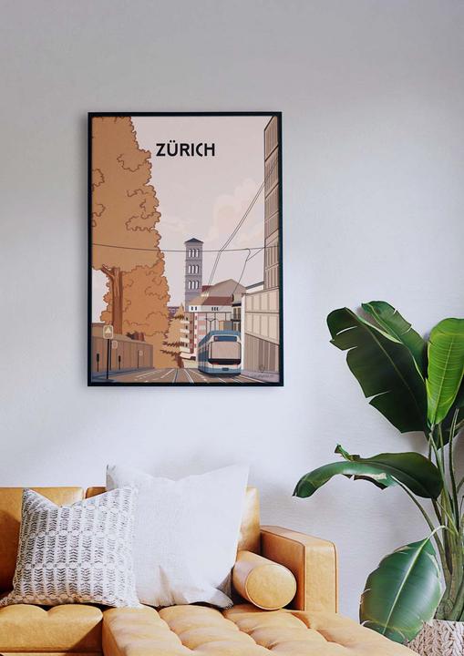 Image du produit Plakativ Zürich Poster A1 (59,4 x 84,1 cm)