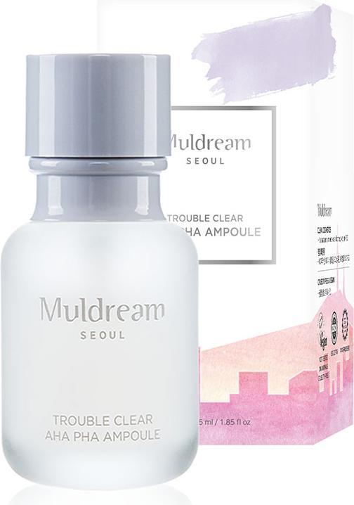 Muldream trouble clear AHA PHA ampoule (55 ml)