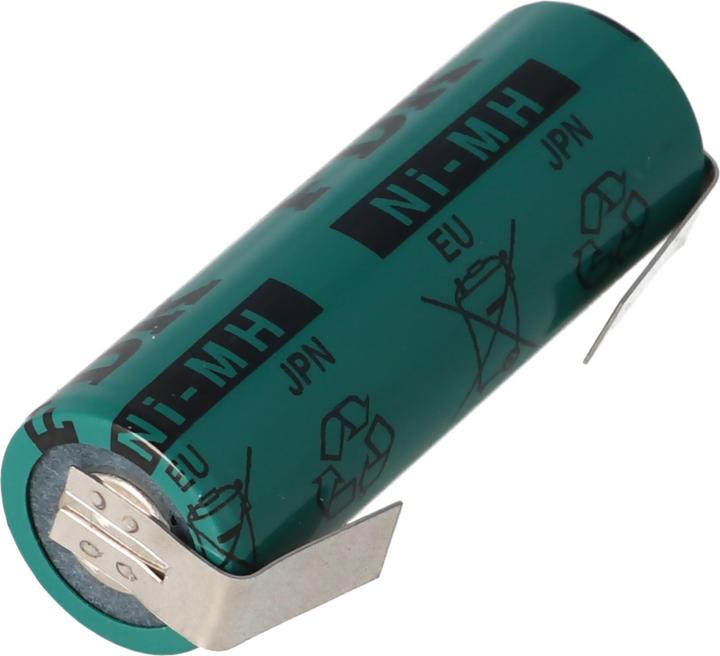 Actual product image FDK Battery 4/5AA solder tabs U-shape, industrial version Flattop (1 pcs., 1100 mAh, Chargers without battery)