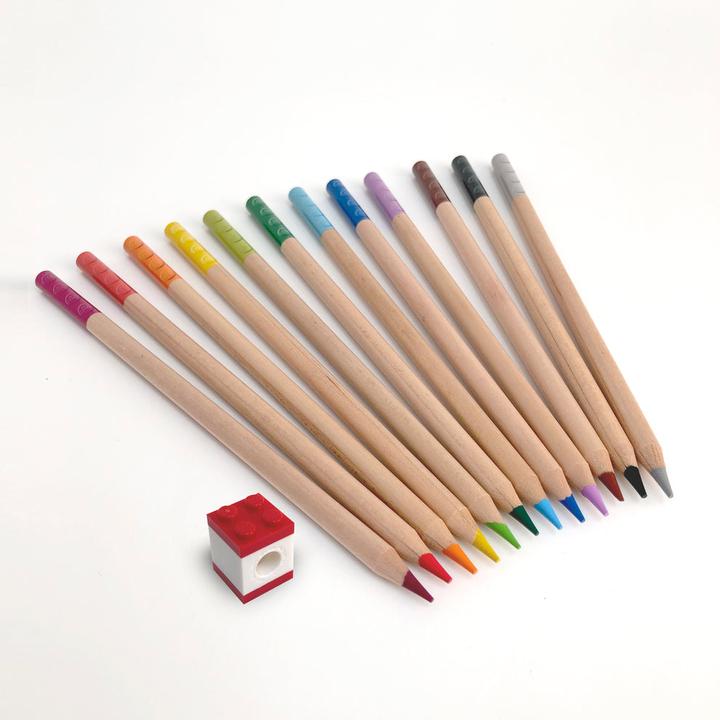 Produktbild Euromic LEGO Stationery 12 Color Pencils (Mehrfarbig, 12 x)