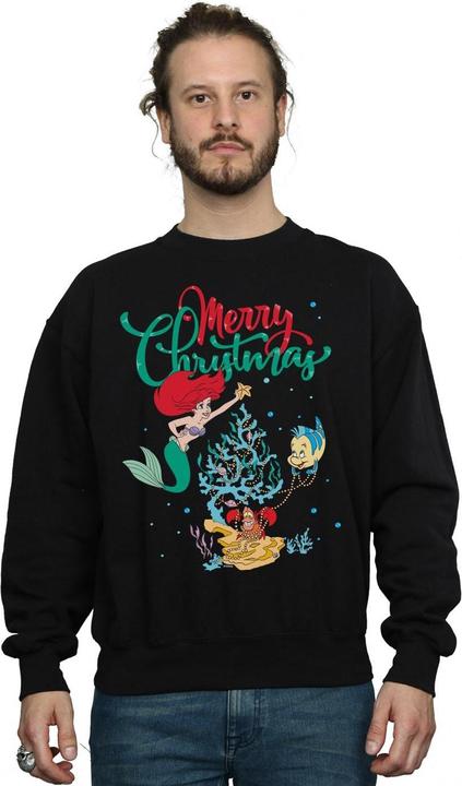 Immagine prodotto Disney Princess Ariel Merry Christmas Felpa Uomo (S)