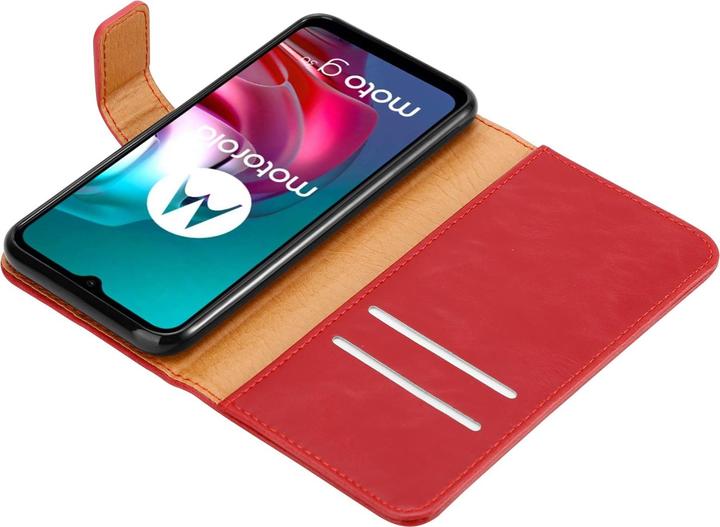 Actual product image Cadorabo Luxury Book Cover (Motorola Moto G10, Motorola Moto G30)