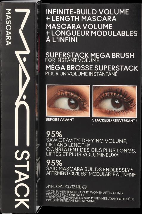Image du produit MAC Cosmetics MACSTACK Mascara Mega Brush (Noir)