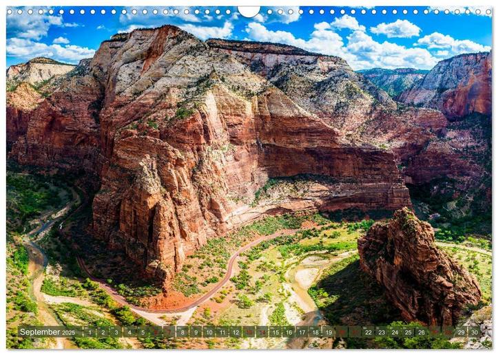 Immagine prodotto Atemberaubendes Amerika - Die schnsten Nationalparks im Westen der USA (Wandkalender 2025 DIN A (A5, Tedesco)