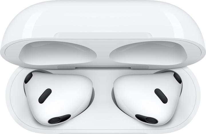 Produktbild Apple AirPods (3rd Gen.) MagSafe Case (keine Geräuschunterdrückung, 6 h, Kabellos)