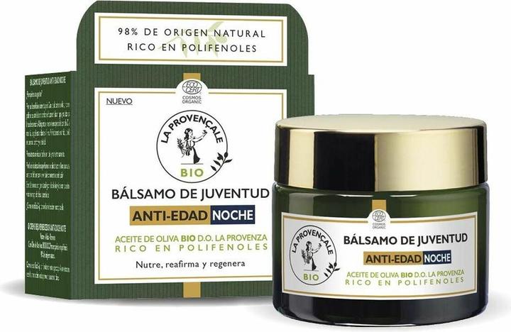 Produktbild L'Oréal Paris La Provenassale Bio Anti-Aging Nachtbalsam 50ml (50 ml, Nachtcreme)