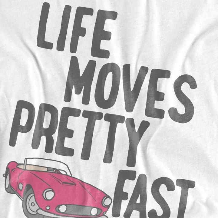 Actual product image Ferris Bueller´s Day Off Unisex Adult Slow Down T-Shirt (M)