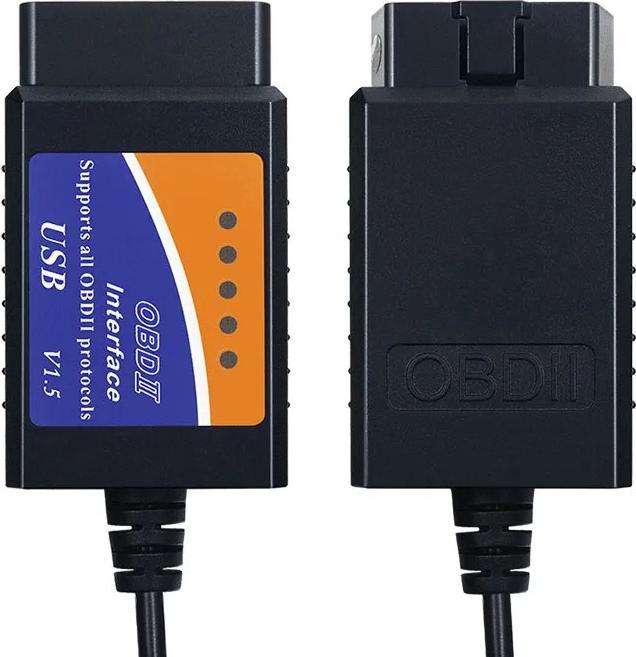 Immagine prodotto JTI Lettore di codici di errore USB ELM327 / OBD2 per la diagnostica dei veicoli
