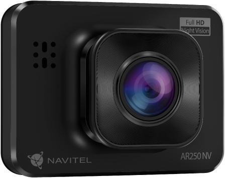 Image du produit Navitel AR250 NV Dashcam (Microphone intégré, Écran intégré, Indicateur intégré, Récepteur GPS, Accéléromètre, Vision nocturne, Bluetooth, Full HD)