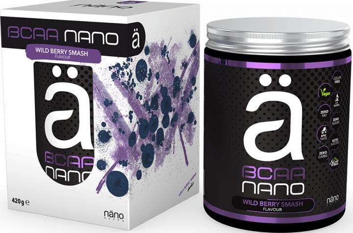 Immagine prodotto Nanosupps BCAA nano (Smash ai frutti di bosco, 1 pz., 420 g)