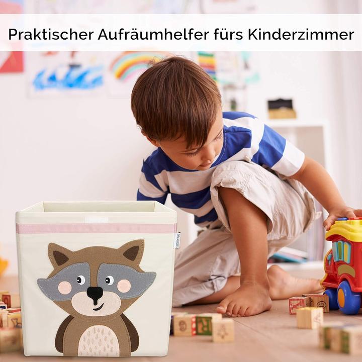 Actual product image Glückswolke Storage box with lid (33 x 33 x 33 cm, 35.94 l)